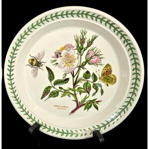 The Botanic Garden Portmeirion - Rosa Canina Dog Rose Floral SALAD PLATE